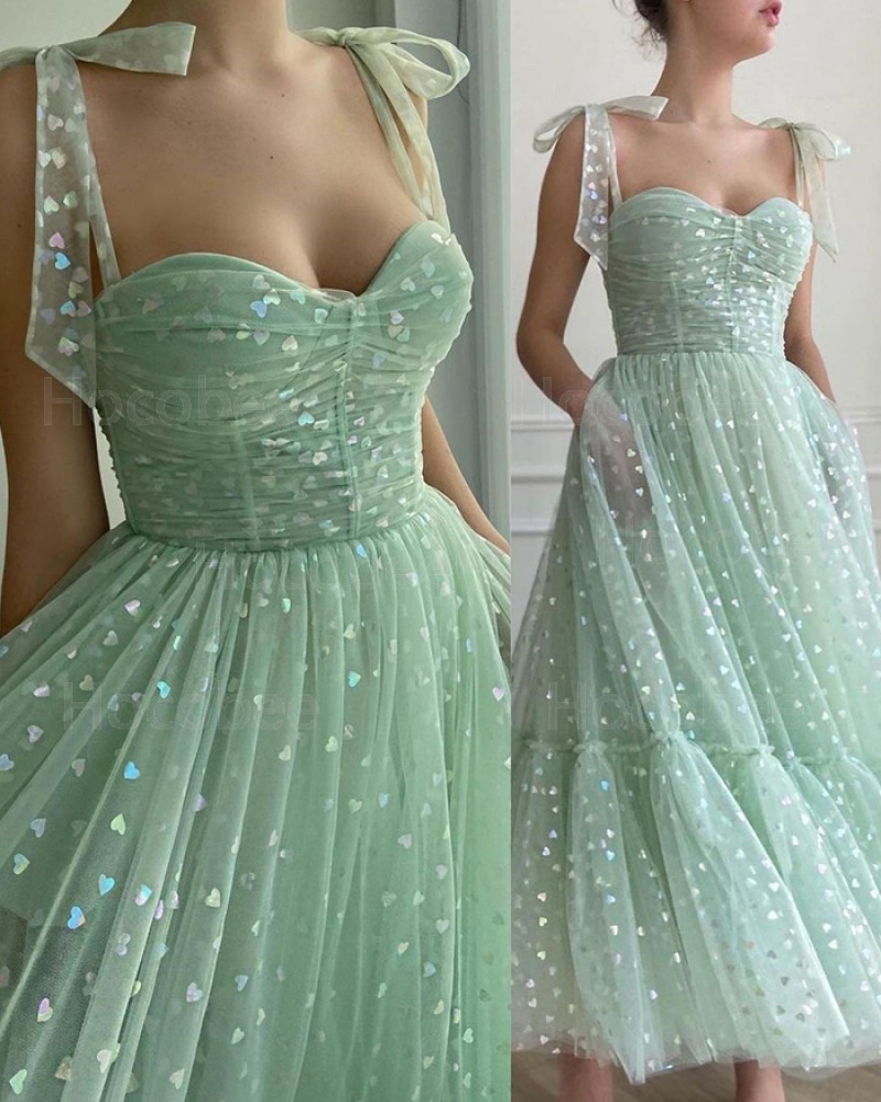 Mint green graduation dress clearance