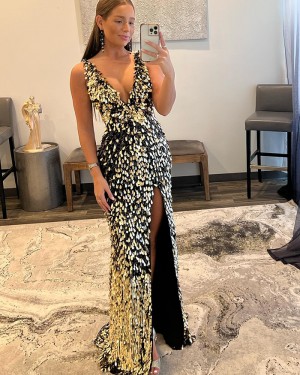 Black and gold sale dresses for juniors